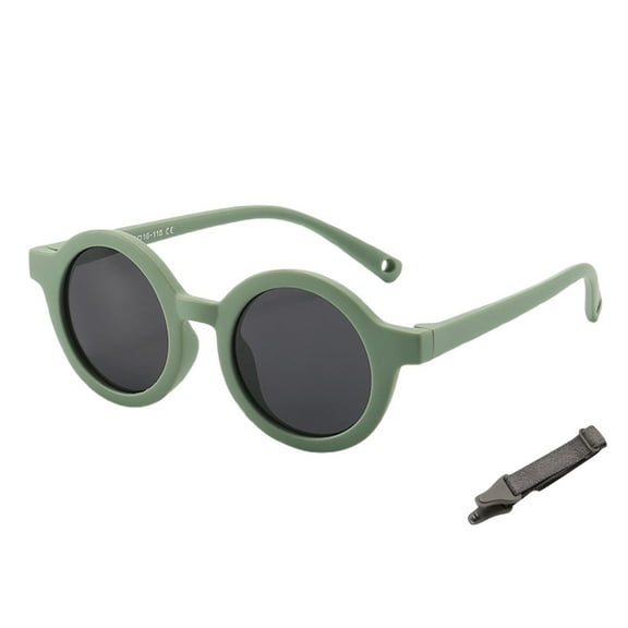 ZACPNCV Kids Sunglasses Colorful UV Protection Single-Pack Suitable for Boys and Girls 0-3 Years