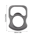 thumbnail image 3 of 10mm Metal EDC Keychain Multi-tool, Outdoor Duster, Bottle Opener, Ring Pendant, Compact Survival Gear for Men, 3 of 8