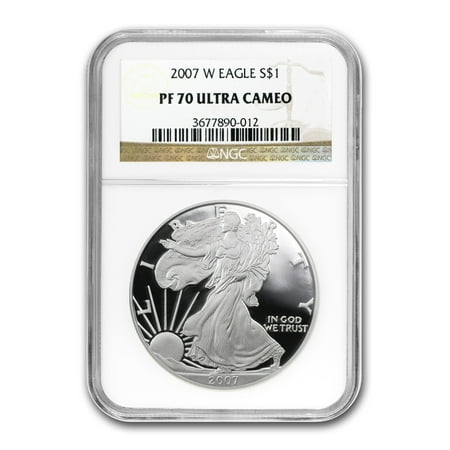 2007-W Proof Silver American Eagle PF-70 NGC