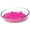 Pink, variant on Pet Life ® 'Cirlicue' Mountain Shaped Modern Slow Feeding Pet Bowl