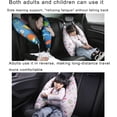 thumbnail image 2 of Forma de H: soporte para la cabeza para dormir en el automóvil para niños, almohada para dormir en el automóvil para niños, utilizada en asientos de automóvil para sostener el cuerpo y la cabeza, 2 of 3