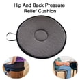 thumbnail image 3 of Xinyolin Rotating Car Seat Cushion - 360 Degree Swivel, Memory Foam, Anti-Slip Base, Elderly Support, 3 of 8