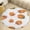 style-6, variant on Autumn Harvest Maple Leaves Thanksgiving Round Rugs -Washable Non-Slip Small Round Area Rug Throw Soft Circle Rugs for Bedroom, Modern Print Indoor Carpet for Entryway Sofa Living Room