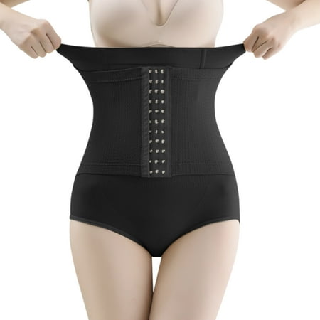 yunLCZ Women s Cotton Underwear High Waist Women s High Waist Seamless Body Shaper Briefs Control Panty Butt Lifter Shapewear Slim Waist Trainer Panties