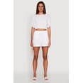 thumbnail image 2 of Womens Trendy Gauze Knit High Waisted Shorts, 2 of 4