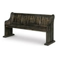 thumbnail image 1 of Pemberly Row Contemporary Wood Bench in Peppercorn Black Finish, 1 of 1