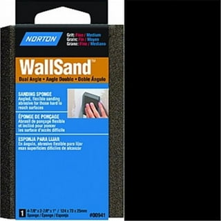 Norton 07660701715 WallSand Drywall Sanding Sponge, 7 in L, 4-1/2