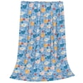 thumbnail image 2 of Pofeuu Cute Chickens and Flowers Print Ultra-Soft Micro Fleece Blanket,for Bed Or Sofa,All Season Throw Blankets Flannel Blanket-40"x30", 2 of 7