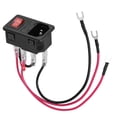 thumbnail image 5 of Módulo de enchufe adaptador de interruptor de fuente de alimentación Utype Plug 10A 220V/110V con fusible para impresora 3D, 5 of 5