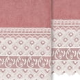 thumbnail image 2 of Linum Home Textiles 100% Turkish Cotton Aiden 2PC White Lace Embellished Hand Towel Set, 2 of 2