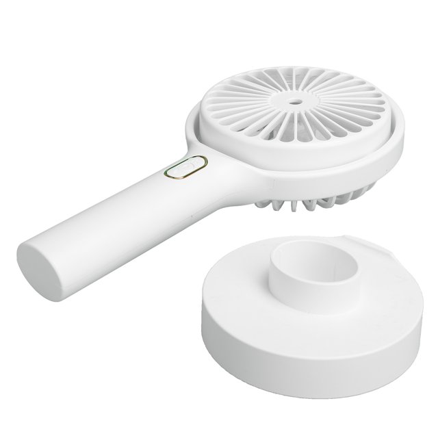 Ventilador De Mano, USB De Carga USB Ventilador De Mano Lámpara De Noche Aerosol Humidificar Para La Oficina Para El Hogar Para Exteriores ANGGREK Mini Fan