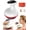 Red, variant on Cellulite Massager, 4-in-1 Suction Cupper with Red Light, Adjustable Vacuum for Legs, Abdomen, Back, Arms, Glutes