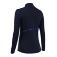 thumbnail image 1 of Minnieouse Ropa deportiva para mujer, sudadera de manga polar para Yoga, ropa para trotar, conjunto ajustado elástico fino para gimnasio conjuntos de ropa Azul oscuro XXL Minnieouse AP013544-25, 1 of 6