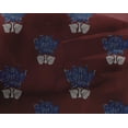 thumbnail image 4 of oneOone Georgette Viscose Fabric Leaves & Lotus Block Fabric Prints By Yard 42 Inch Wide, 4 of 4