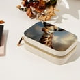 thumbnail image 7 of Giraffe Velvet Portable Jewelry Organizer with Removable Compartment - Necklace Holder and Gift Box, 7 of 7