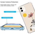 thumbnail image 3 of Mushroom Flower Female Body Case Compatible with iPhone 11,Unique Art Design TPU Bumper Cover Case, 3 of 6