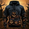 thumbnail image 3 of Yuncity Mens Halloween Sweatshirt Long Sleeved Hooded Casual Unique Outdoor Hoodie For Men Xxl, 3 of 3
