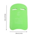 thumbnail image 2 of Swimming Board, Foam Pool Float, 18X12 In, Terracotta, 1 Pc, Toddler Float, Kickboard, Training, Swim Board, Pool Buoyant Gear, Grips, 2 of 3