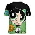 thumbnail image 6 of The Powerpuff Girls Womens T-Shirt Round Neck Short Sleeve Tee Shirts Summer Breathable Tops Blouse M, 6 of 8