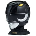 thumbnail image 3 of Power Rangers Legacy Mighty Morphin Black Ranger Helmet Display Set, 3 of 4
