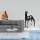 thumbnail image 2 of Estatua del Corazón de Jesús,Estatua del Sagrado Corazón de Jesús para decoración del hogar,Estatua de perro de resina,Estatua de perro galgo de resina con forma de animal,Escultura, 2 of 8