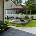 thumbnail image 2 of Yescom 8x8Ft 2-Tier Gazebo Top Replacement UV30+ for 2 Tier Outdoor Patio Canopy Cover Party Backyard Garden Coffee, 2 of 10