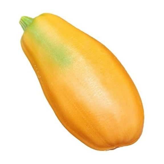 Necvior Simulation Pawpaw Artificial Simulation Pawpaw Fake Fruit Model for Home Decor