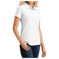 thumbnail image 4 of Yellow Rooster Female Core Classic Women Pique Polo White 4XL, 4 of 6