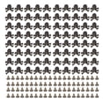 thumbnail image 2 of Skull Prong Stud,80 Sets Skull Rivets Ghost Head Studs DIY Rivet Accessories Professionally Tested, 2 of 14