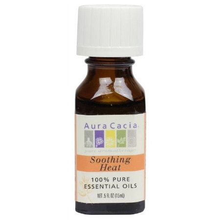 Aura Cacia Pure Essential Oil, Soothing Heat, 0.5 Fl Oz