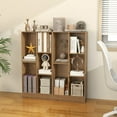 thumbnail image 2 of 41 Inches 5-Cube Floor Bookcase with 2 Anti-Tipping Kits, 2 of 9