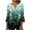 Green, variant on Pincandy Tops for Women 2025 3/4 Length Sleeve Womens Tops Linen Shirts Crewneck Tunic Loose Fit Plus Size Vacation Blouses