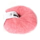 thumbnail image 2 of Hilo de Lana Largo de Angora de Punto Mohair Suave Ticfox Rosa Carne, 2 of 14