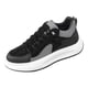 thumbnail image 5 of Zapatos casuales para hombres jóvenes, zapatos transpirables acolchados cómodos zapatillas de ocio para pesca gimnasio Fitness viajes cortos deportes 39 yardas negro Yinane Zapatillas de deporte de los hombres, 5 of 8