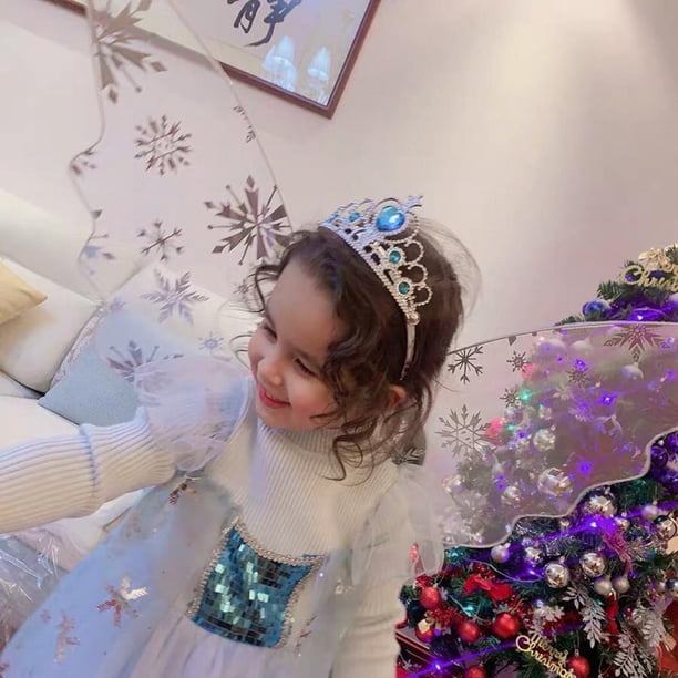 Corona De Purpurina Rosa Y Varita Mágica Para Disfraces De Niños, Fiesta De Cumpleaños Y Juegos De Rol