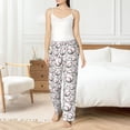 thumbnail image 6 of Lsque Cute Baseball Print Women's Pajama Pants, Lounge Pant - Comfortable Home Wear,Elastic Waistband, Stylish Design-Medium, 6 of 9