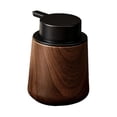 thumbnail image 3 of Dispensador de jabón, botella con bomba rellenable, dispensador manual de líquido, accesorio para encimera de baño, material PP, apto para cocina, bañ Marrón, 3 of 8