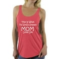 thumbnail image 1 of Awkward Styles Women's This Is What The World`s Greatest Mom Looks Like Graphic Racerback Tank Tops Mom's, 1 of 4