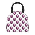 thumbnail image 3 of Vsdgher Insulated Lunch Bag Simple Bento Cooler Bag Lunch Tote Bag , Suitable for picnics, school, work (Cute Number 8 Print ), 3 of 5