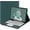 green touchkey case, variant on Rose red 9.7" iPad Keyboard Case with Touchpad & Pencil Holder For iPad 5/6 Gen, Air 1/2, Pro 9.7