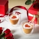 thumbnail image 3 of Tazas de café CNGLASS de vidrio con forma de corazón de doble pared, 150 ml (juego), 3 of 7