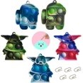 thumbnail image 1 of CPDD 5 Pcs Mini Jouets Anti-Stress, Jouets à Bulles Pop, Porte-Clés, Packs CPDD Simples, 1 of 7