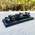 thumbnail image 2 of Bburago-coche de carreras de simulación de aleación, juguete de colección, modelo 1:43, 2021, Mercedes W12 n. ° 77, Valtteri Bottas, regalo, nuevo, F1 Fivean unisex, 2 of 2