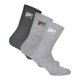 thumbnail image 1 of FILA 3 pares de calcetines unisex - calcetines de rizo para tenis, calcetines para la tripulación, cintura con logo, 35-46 Gris Melange 35-38, 1 of 4