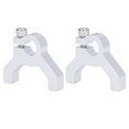 thumbnail image 4 of 2PCS M4 Thread Aluminum Clamp Mount Robot Shaft Accessories, Clamping Support For Parts, Wide Application With Proper Spacing And Anodized  Treatment, 4 of 8