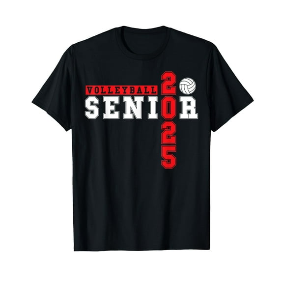 Volleyball Senior Night Volleyball Senior 2025 Graduation 5 T-Shirt