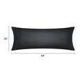 thumbnail image 5 of REGALWOVEN 1 Pcs Satin Pillow Cases for Hair and Skin Breathable, Cooling Pillow Covers Black King, 5 of 8