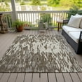thumbnail image 6 of Addison Rugs Chantille Indoor/Outdoor Transitional Abstract Brown Washable Rectangle Rug, 10' x 14', 6 of 6