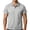 Gray, variant on Men Polos Shirt Short Sleeve V Neck Lapel Vintage T Shirts Causal Loose Fashion Breathable Golf Tees (XL, Gray)