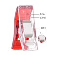 thumbnail image 3 of CampTek Paquete de 100 clips de tela de costura con caja de hojalata, nociones de costura para coser suministros de acolchado, accesorios de herramientas de manualidades, trabajos de papel, colores su, 3 of 7